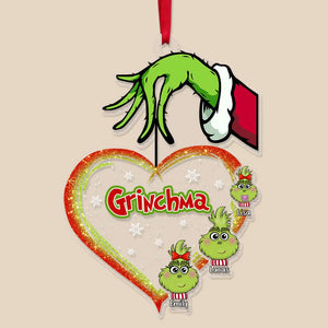 Personalized Gifts For Grandma Christmas Ornament 03TOTI230724 - Ornament - GoDuckee