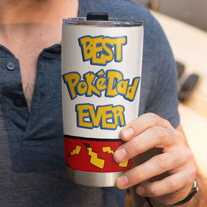 Best Dad Ever Personalized Tumbler Cup, Gift For Father's Day-5OHDT220523 - Tumbler Cup - GoDuckee