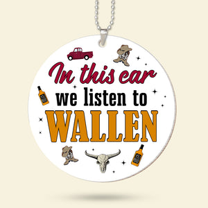 Gift For Music Lover - Car Ornament - PW-01NATI290823 - Ornament - GoDuckee