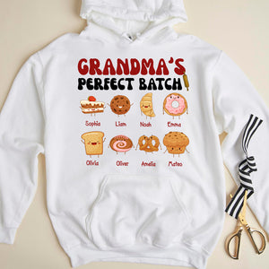 Grandma's Perfect Batch, Personalized Shirt, Gifts For Grandma - Shirts - GoDuckee
