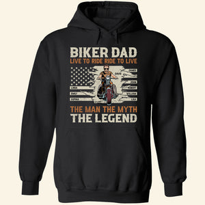 The Man The Myth The Legend, Personalized Shirt, Gifts For Dad 01DNDT100523TM - Shirts - GoDuckee