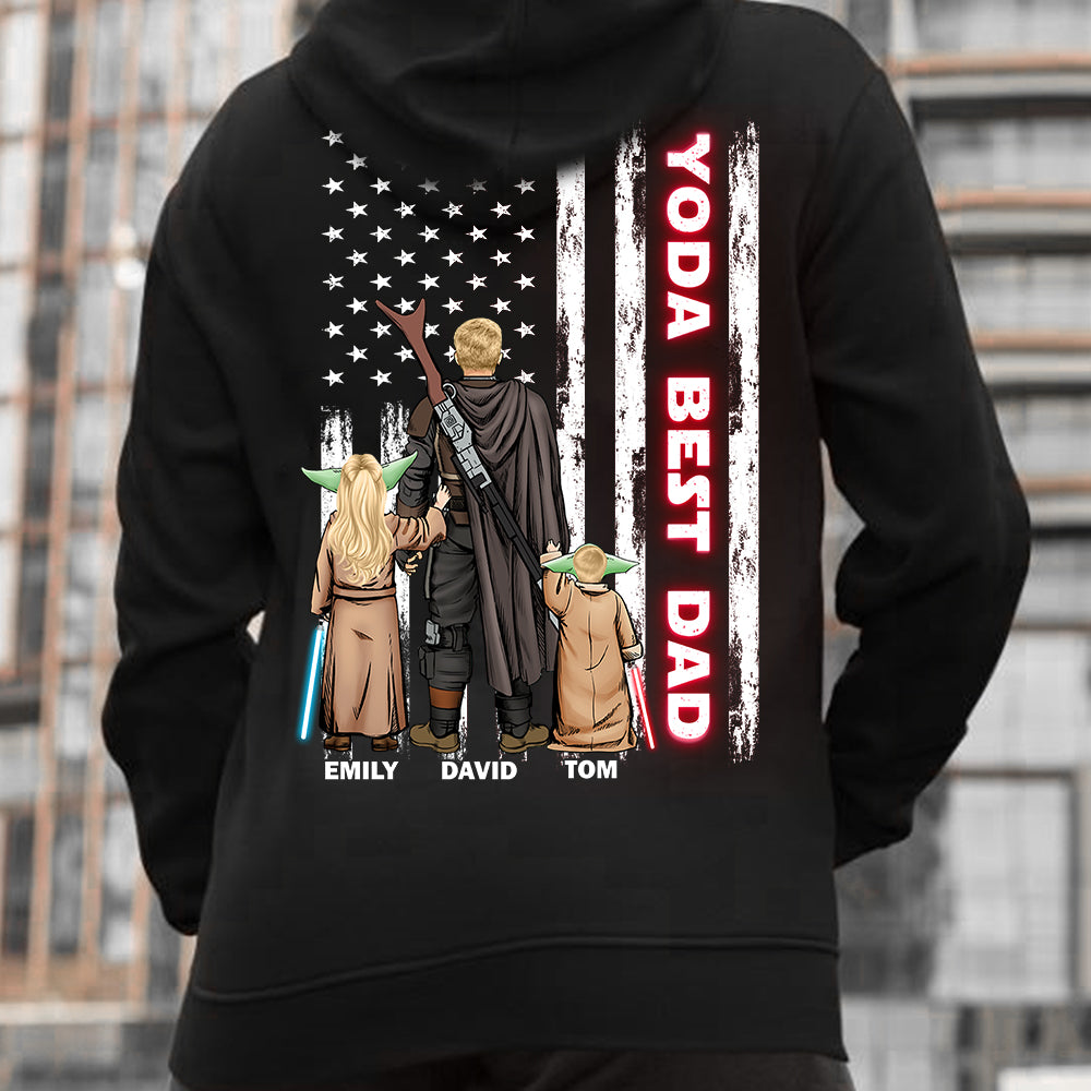 Family Gift 04QHDT240423HH Best Dad Personalized Tshirt, Hoodie, Sweatshirt - Shirts - GoDuckee