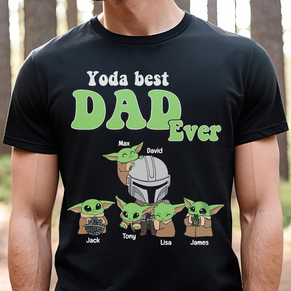 Best Dad Ever 01HTTI310523HH Personalized Shirt - Shirts - GoDuckee