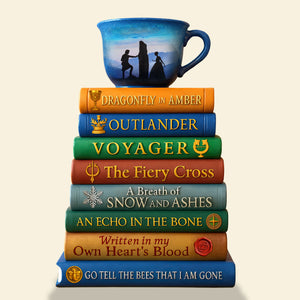 Bookstack Plaque - Personalized Gifts For Book Lovers 03huti140525 - Shaped Plaques - GoDuckee