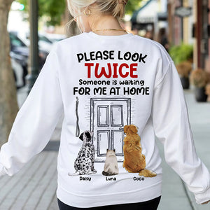 Someone Is Waiting For Me At Home Personalized Shirts, Gift For Pet Lover - Shirts - GoDuckee