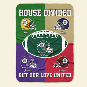 Personalized Gifts For American Football-loving Family Blanket 07huti161024-Homacus