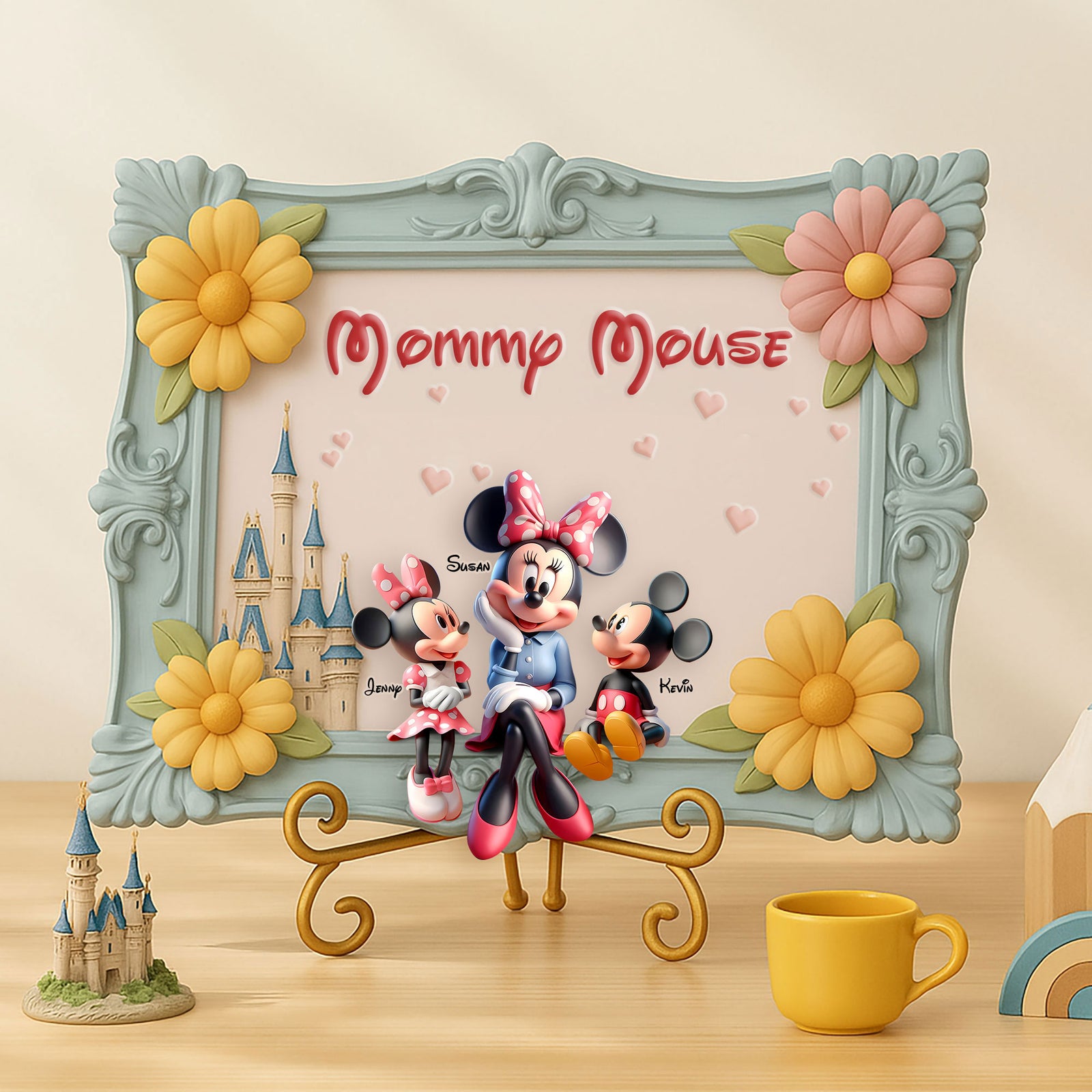 Personalized Gifts For Mom Wood Sign, Cute Magical Mom 05qhti050425 - Wood Sign - GoDuckee