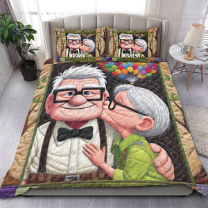 Personalized Gifts For Couple Quilt Bedding Set 03tgti090125 - Blanket - GoDuckee