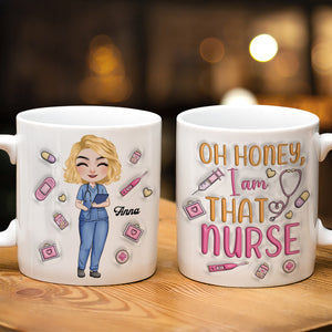 Personalized Gifts For Nurse Coffee Mug 03NATI190624HH - Coffee Mug - GoDuckee