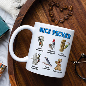 Nice Pecker Personalized Funny Coffee Mug Gift For Lover - Coffee Mug - GoDuckee