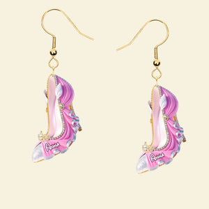 Princess Shoes Earrings - Personalized Gifts For Her 01ohti020725 - Earrings - GoDuckee