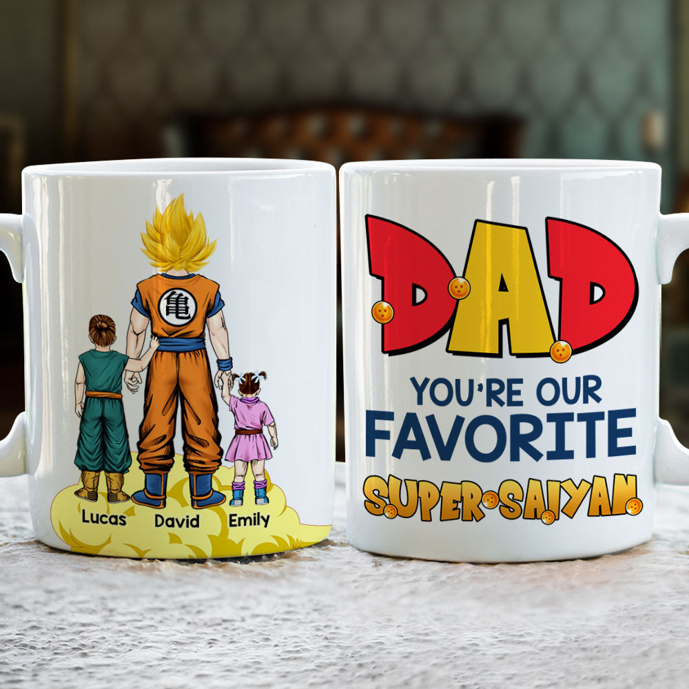 Dad You're Our Favorite Personalized Mug DR-WHM-01DNTI190523HH - Coffee Mug - GoDuckee