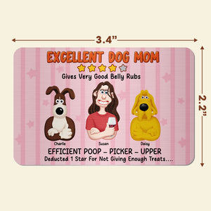 Personalized Gifts For Mom Wallet Card Excellent Dog Mom 07xqti200125pa - Wallet Card - GoDuckee