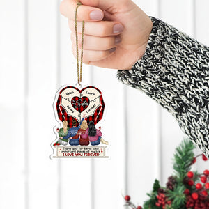 Thank You For Being Such Important Pieces Of My Life, Personalized Sisters Ornament, Christmas Gifts - Ornament - GoDuckee