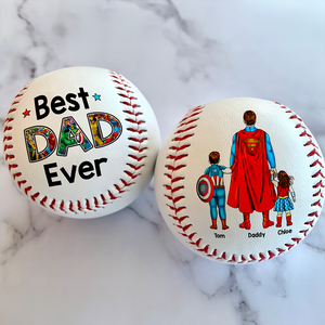 Super Dad Baseball - Personalized Gift For Dad 01ACHU290425PA - Baseball - GoDuckee
