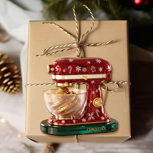 Baking Mixer Ornament - Personalized Gifts For Baking Lovers 04pgti041025 - Ornament - GoDuckee