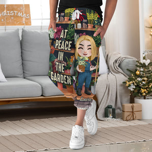 Personalized Gifts For Gardening Lover Sweatpants, At Peace In The Garden 03tgti021224hh - Shorts and Pants - GoDuckee