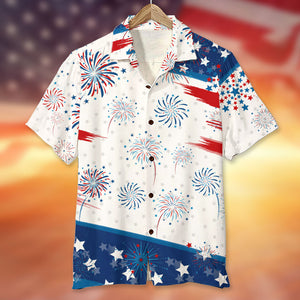 Dad GZ-HW-04QHTI240423TM Personalized Hawaiian Shirt - Hawaiian Shirts - GoDuckee