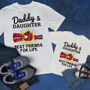 Daddy And Kids Best Friends For Life, 08DTDT150523HA Personalized Shirt, Gift For Dad - Shirts - GoDuckee