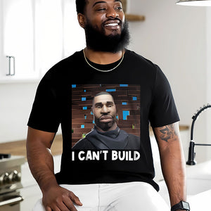 George Floyd Shirt - I Can't Build - Shirts - GoDuckee