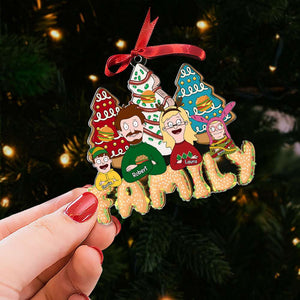 Personalized Gifts For Family, Movie Characters Acrylic Ornament 03XQTI311024HG - Ornament - GoDuckee