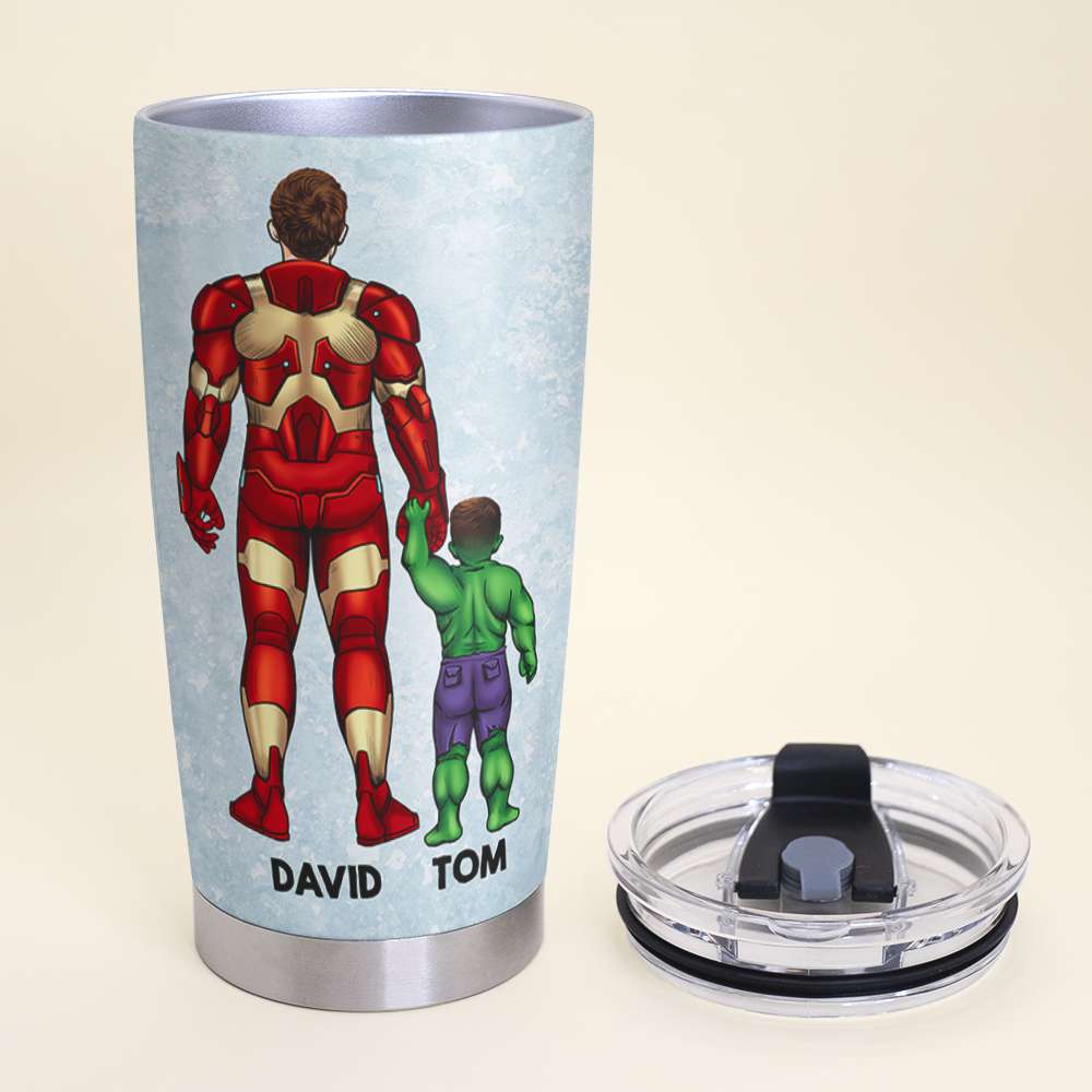 You Are My Hero Personalized Tumbler Cup, Gift For Father's Day-6DTDT110523 - Tumbler Cup - GoDuckee