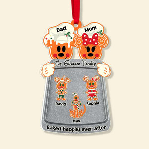 Family - Baked Happily Ever After 01HTDT271023 Personalized Ornament, Gifts For Family - Ornament - GoDuckee