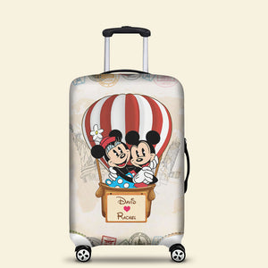 Travel Couple 06DNTI260423 Personalized Luggage Cover - Tote Bag - GoDuckee