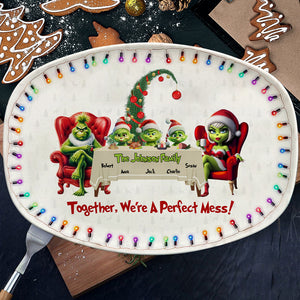 Personalized Gifts For Family Christmas Resin Plate 04OHTI171024 - Plates - GoDuckee