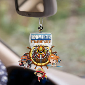 Personalized Gifts For Family Car Ornament 01QHDC120624 - Ornament - GoDuckee