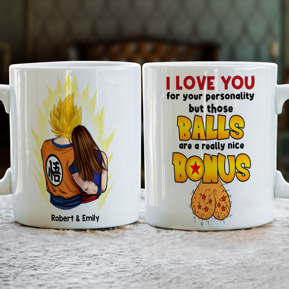 I Adore You, Couple Gift, Personalized Mug, Christmas Funny Couple Mug -  GoDuckee