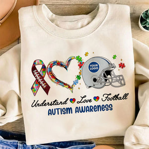 Personalized Gifts For American Football Lovers Autism Awareness Shirt 06huti210225 - Shirts - GoDuckee