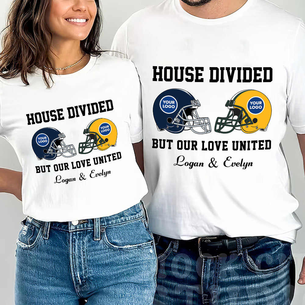 Personalized Gifts For American Football-loving Couple Shirt 04huti041224 - Shirts - GoDuckee