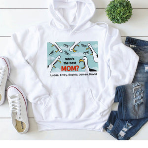 Who's The Best Mom? Personalized Mom Shirt T-shirt-06DNTI100423 - Shirts - GoDuckee