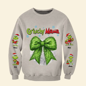 Personalized Gifts For Mom, Christmas Sweatshirt 02XQTI300924 - AOP Products - GoDuckee