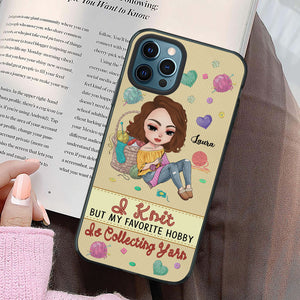 Personalized Gifts For Knitting Lover Phone Case 03HUTI300724HH - Phone Case - GoDuckee