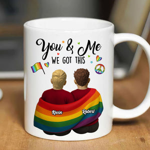 LGBT Couple Mug - Personalized Gifts For Couple 03toti290525 - Coffee Mug - GoDuckee
