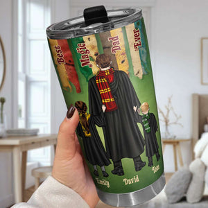 Magic Family Dad 04HUDT050523TM Gift For Father's Day, Personalized Family Tumbler - Tumbler Cup - GoDuckee