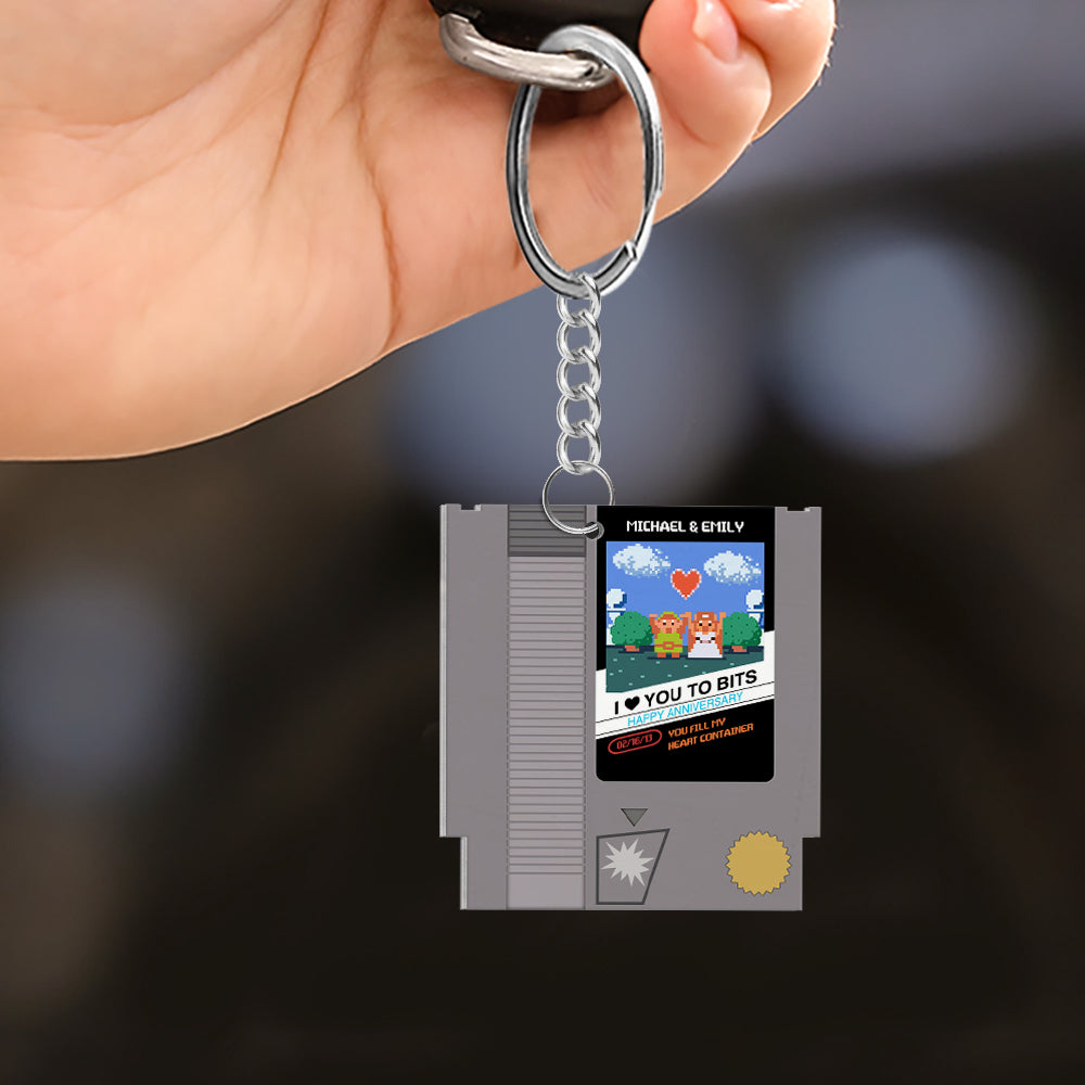 Romantic Couple, Love You For A Thousand Years, Personalized Keychain, Gifts For Couple, 05qhhn170723 - Keychains - GoDuckee