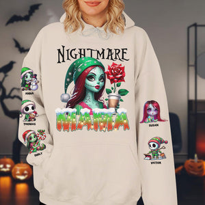 Personalized Halloween Gifts For Mom Shirt, Nightmare Mama 02kati130924 - AOP Products - GoDuckee