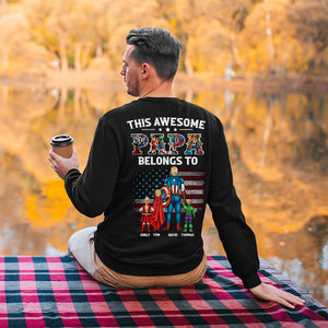 Awesome Dad Personalized Shirt-1dtdt260423 - GRER2005 - Shirts - GoDuckee