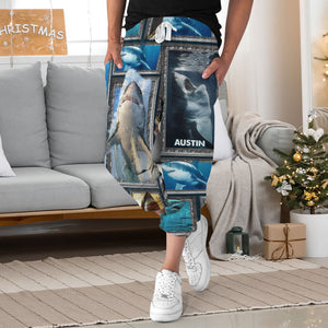 Personalized Gifts For Shark Lovers Sweatpants 06ACTI211224 - Shorts and Pants - GoDuckee