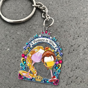 Princess Besties Keychain - Personalized Gifts For Besties 01nati100625 - Keychains - GoDuckee
