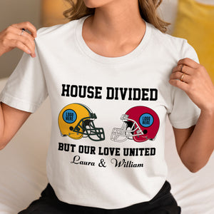 Personalized Gifts For American Football Lovers Couple Shirt 05huti151024 - Shirts - GoDuckee