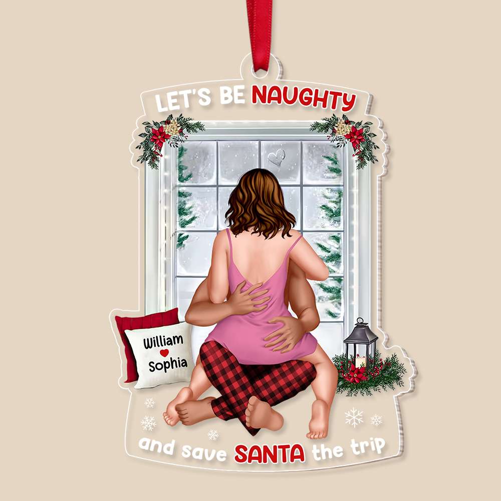 Someone's Been Naughty --SUS Among Us Personalized Ornament – Sugar Locks