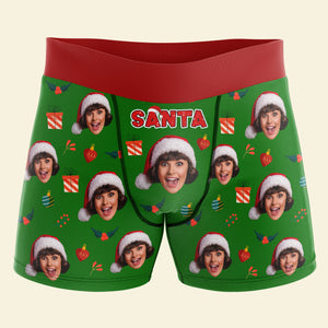 Custom Photo Gifts For Christmas Men's Boxers and Women's Brief 01xqti120924 - Boxer Briefs - GoDuckee