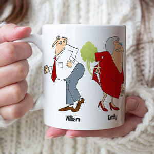 Your Farts Stink Personalized Couple Mug, Gift For Couple - Coffee Mug - GoDuckee