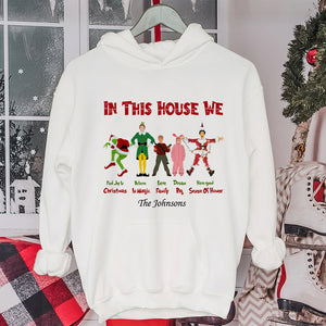 Personalized Gifts For Family Shirt, Classic Christmas Movies 01qhti251024 - Shirts - GoDuckee