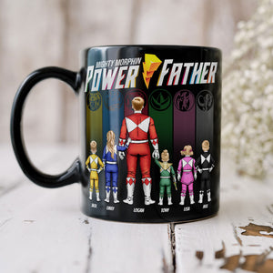 Gift For Dad Mug 05HUTI020623HH Personalized Family Black Mug - Coffee Mug - GoDuckee