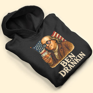 Funny American Drink Shirt - Personalized Gifts For 4th Of July 05huti100625 - Shirts - GoDuckee